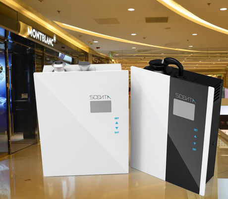 Bluetooth Operated Electric Room Scent Diffuser , 8W Hvac Scent Diffuser System